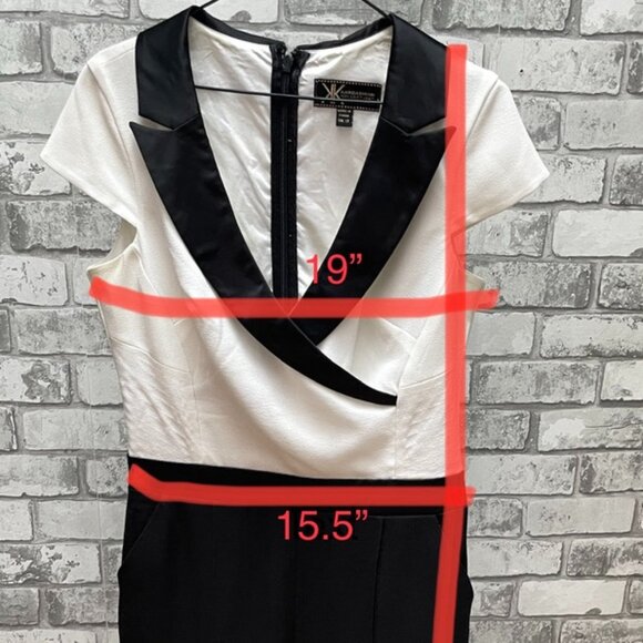 Tuxedo inspired jumpsuit from the Kardashian Kollection For Lipsy - Picture 10 of 10